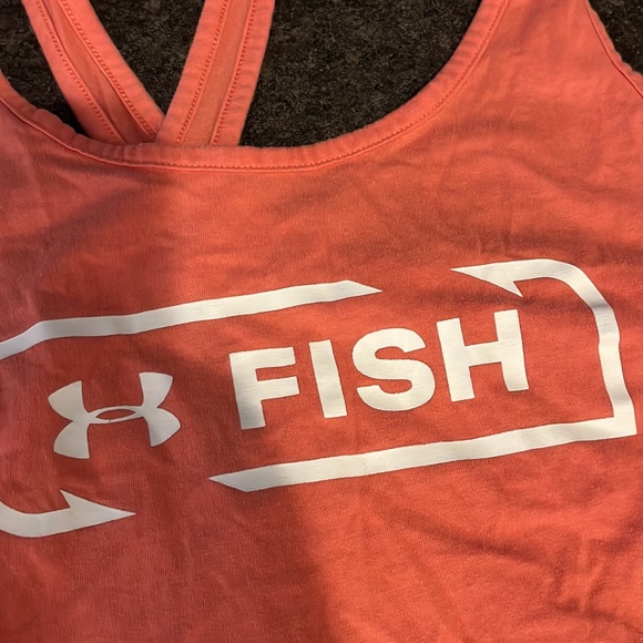 Under Armour heat gear fish tank top - Picture 2 of 4